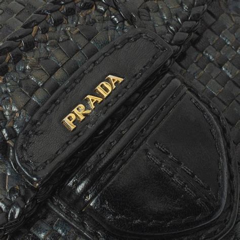 prada cahier woven